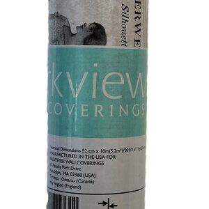 Vintage Wallpaper NWT Parkview #55764 Black & White ladies ad's 21in x 33ft